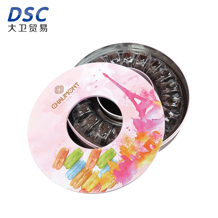 Macaron Candy Tin Box Chocolate Food Packaging Tin Box Tea Packaging Box