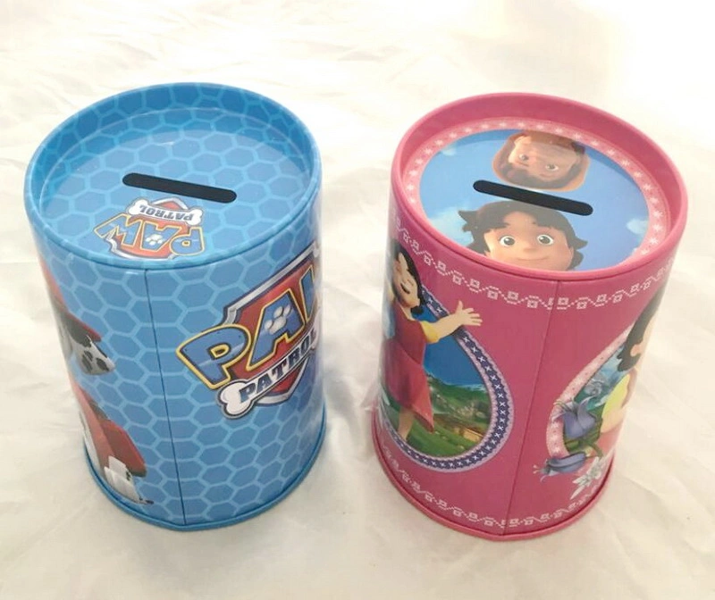 Custom Idea Product Piggy Bank Wholesale Money Tin Can Coin Bank